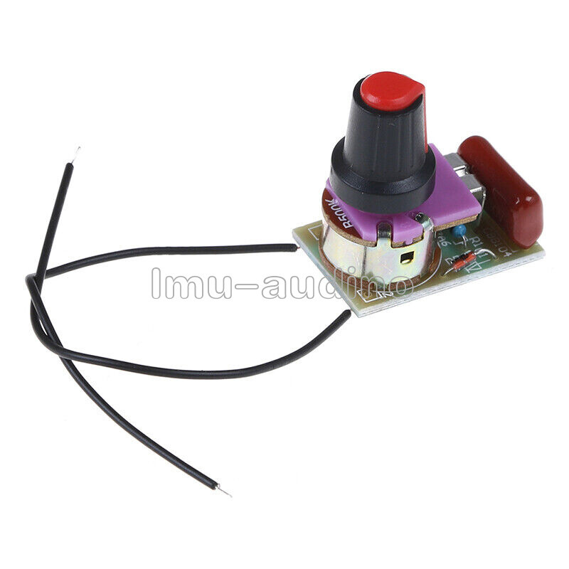 100W Dimmer Module with Switch Speed Regulation Module Components DIY Kit