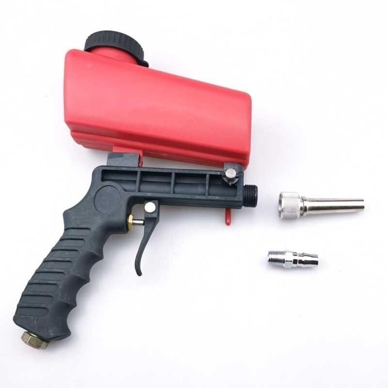 Portable Air Sandblaster Gun Tool Adjustable Handheld Air Sandblasting Tool