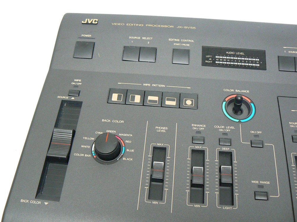 JVC JX-SV55 Video Editing Processor