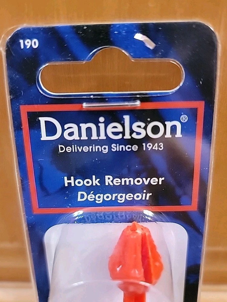 NEW Danielson Hook Remover (190) Plastic RED NIP