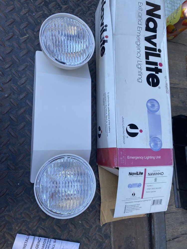 (TOA) N4WHH0 Navilite Exit and Emergency Light