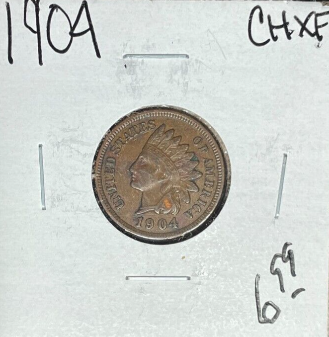 1904 INDIAN HEAD CENT ~ CH XF ~NICE COIN~