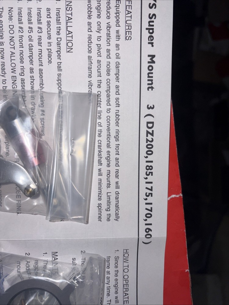 YS DZ200CDI-DFZ160 SUPER MOUNT 3 NIP