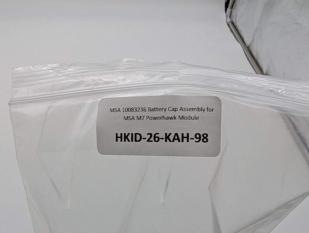 MSA 10083236 Battery Cap Assembly for MSA M7 Powerhawk Module