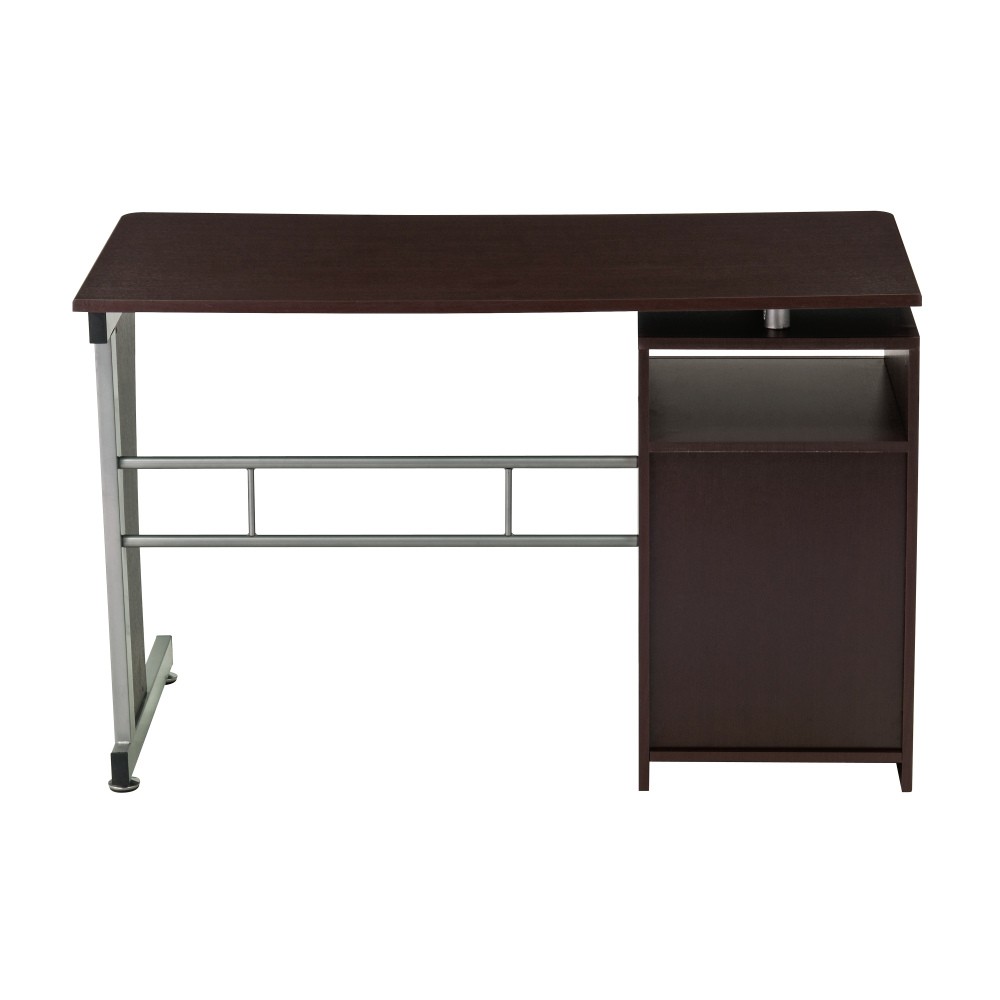 Computer Desk w/ 3 Drawers - Elevated Desktop - Moisture-Resistant MDF Top
