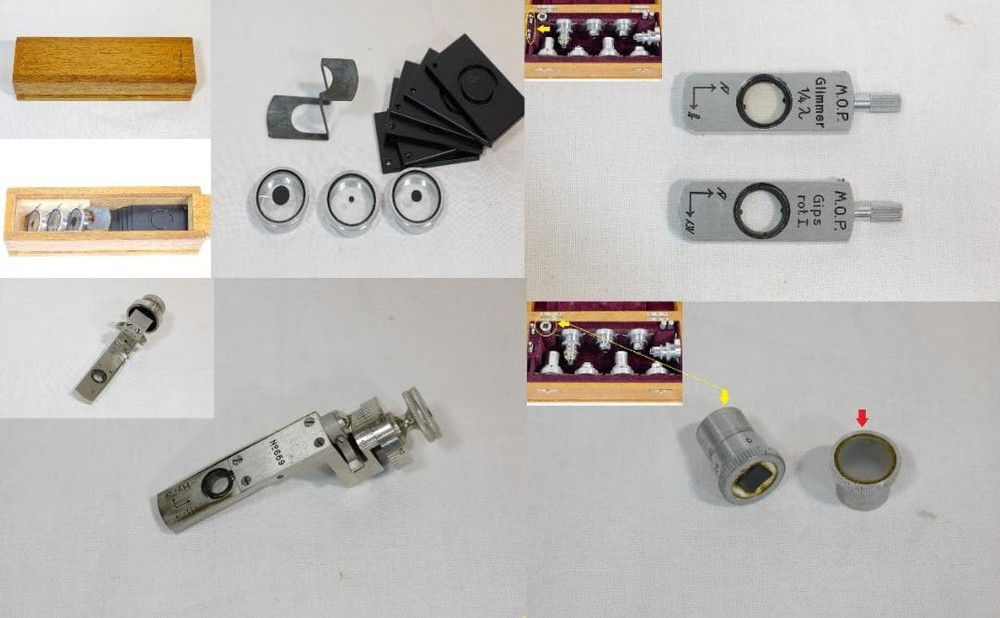 microscope antique collectible Ernst Leitz's "MOP" Polarizing Microscope