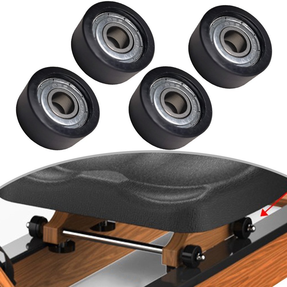 Smooth Rolling Replacement Wheels For Rowing Machines High Load Capacity