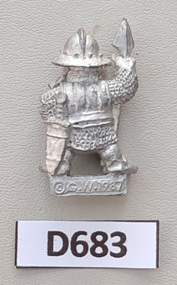 1987 Imperial Dwarf Bolt Thrower Loader GW - Metal (D683)