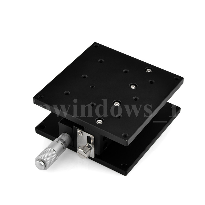 Z Axis Trimming Platform Linear Stage 40/60/90MM Bearing Tuning Sliding Table