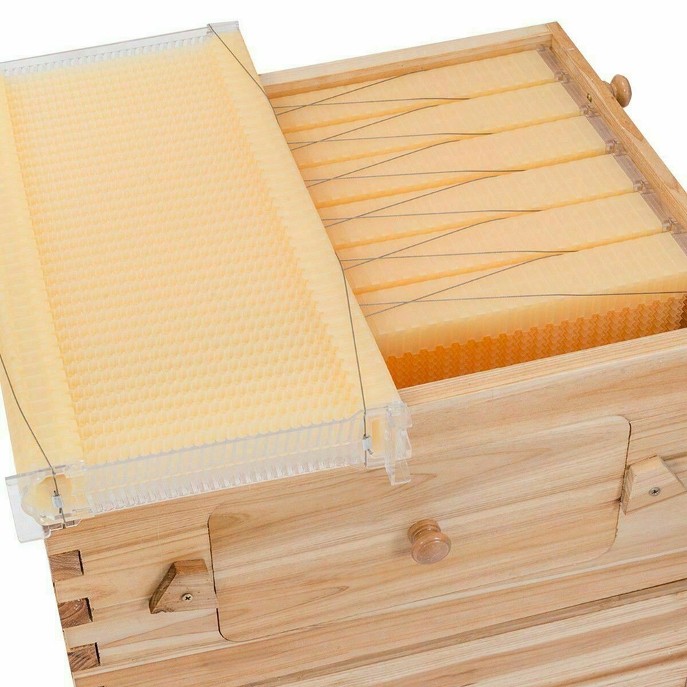Improved 7x Auto Seep Beehive Frames Beekeeping Frames Bee Frames Beehive Frames