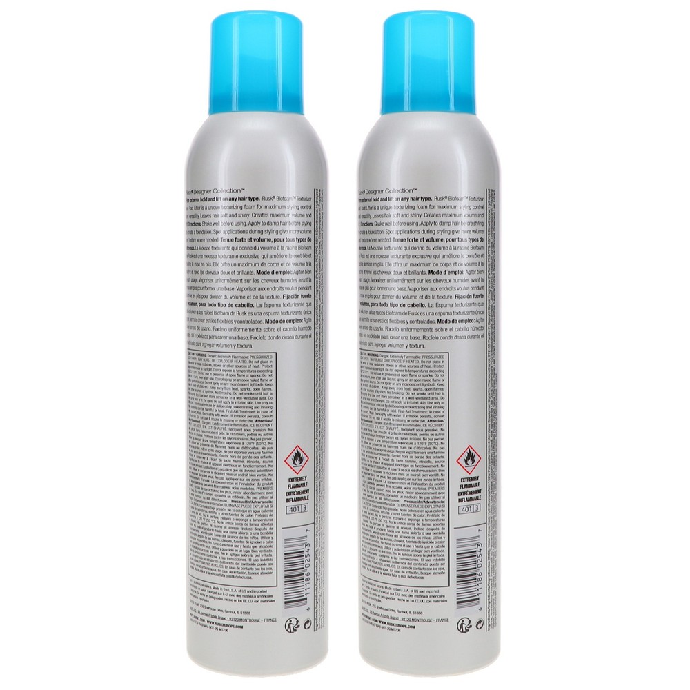 Rusk Blofoam Texturizer and Root Lifter 8.8 oz 2 Pack