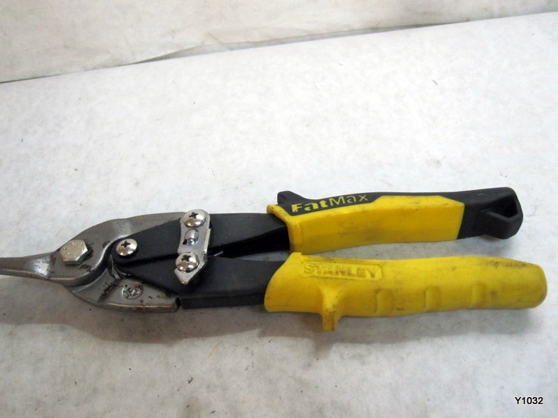 Stanley fatmax 250mm straight cut tin snips