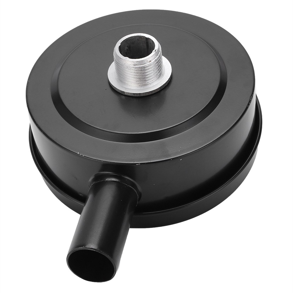 Air Compressor Muffler Iron Shell Noise Reduction For Compressor Accessories New