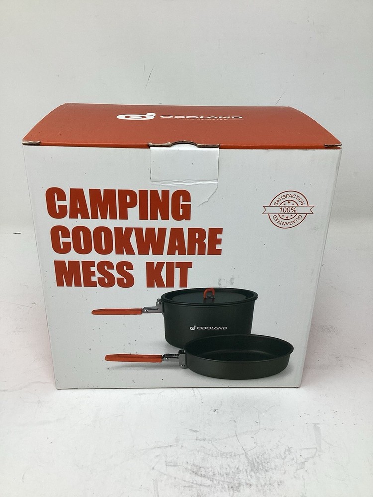 ODOLAND Camping Cookware Mess Kit