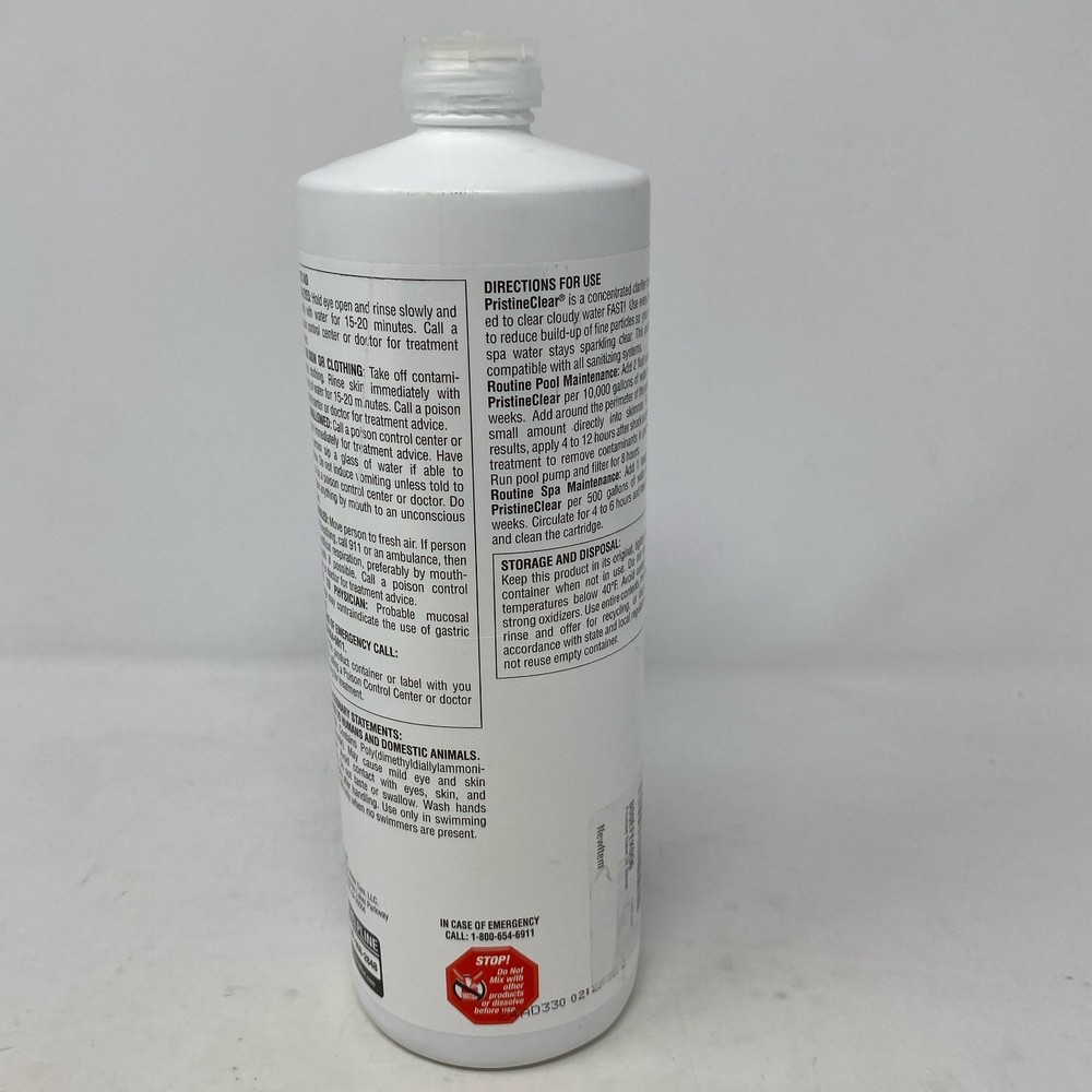 Pristine Blue PristineClear Water Clarifier 32 oz - Blue/White