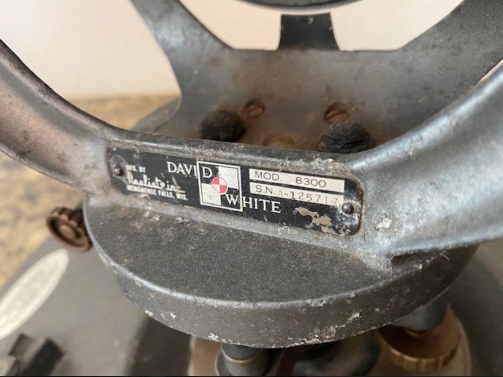 David White Survey Tool 8300 In Og Case