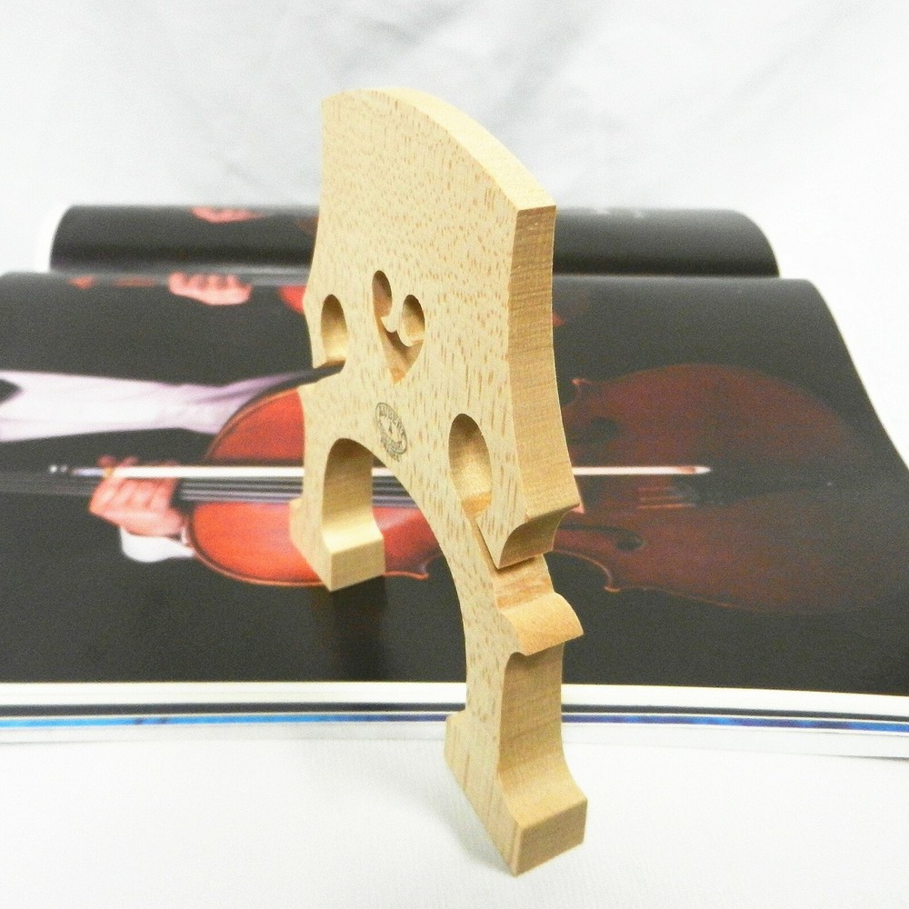 Aubert Cello Bridge - Untreated - 4/4 Size 96mm Foot Width