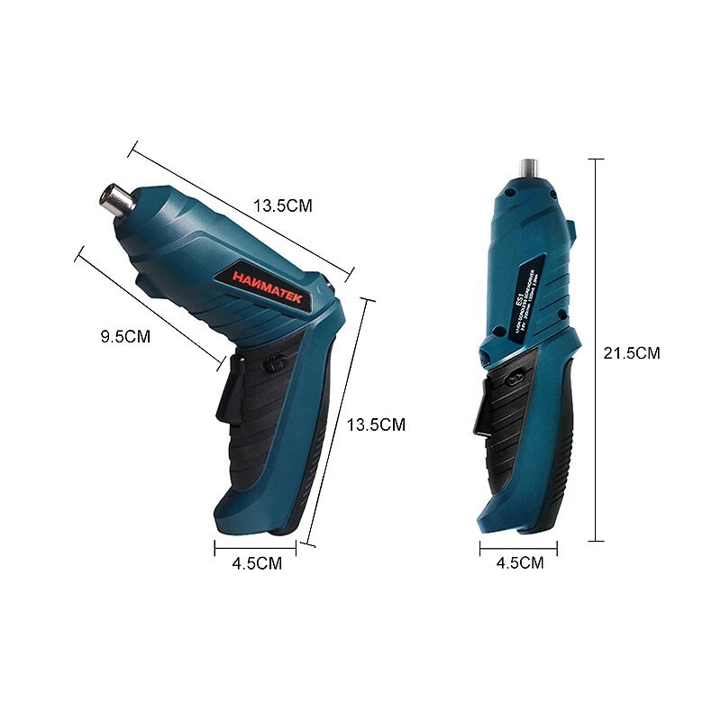 HANMATEK Handheld Electronic Screwdriver USB Charging Mini Screw Driver Kit