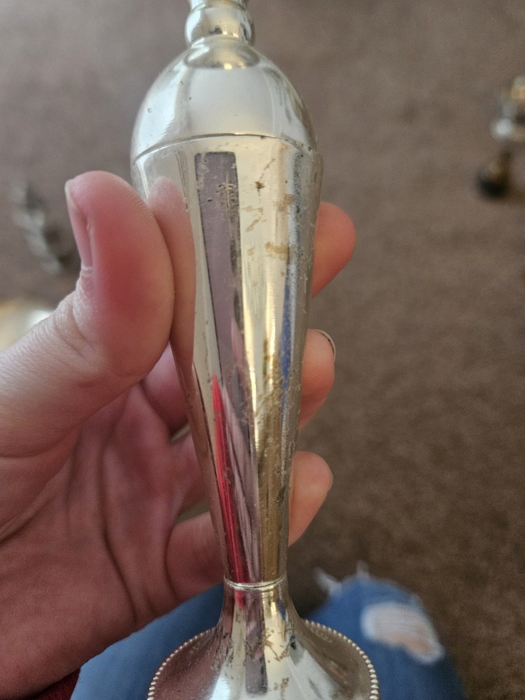 Silverplated Candlestick Holder