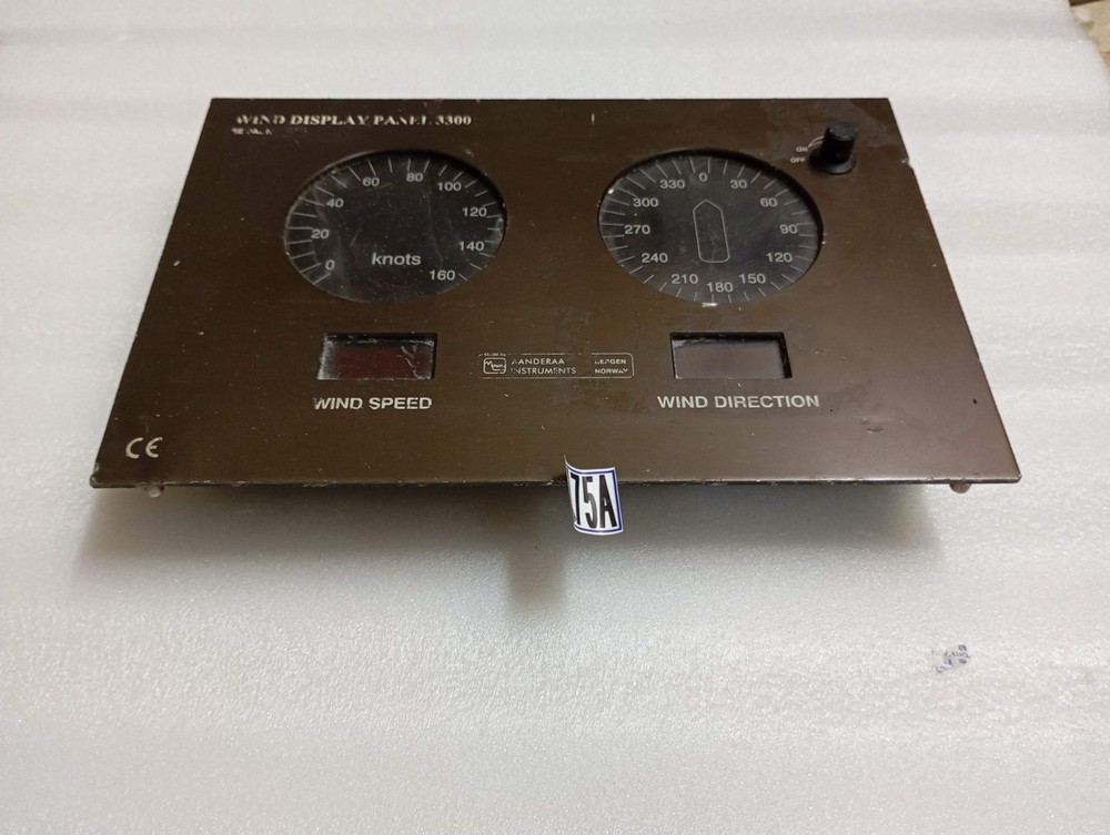 Aanderaa WIND SPEED WIND DISPLAY PANEL 3300 7-14V DC