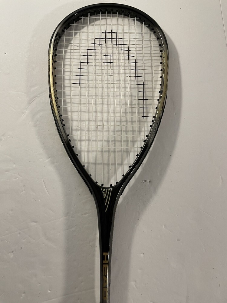 Head Pyramid Power 170 Squash Racket Black & Gold / - Lightly Used