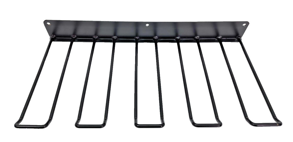 Power Tool Organizer Solid Metal Black Rack - Wall Mount