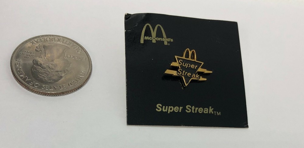 McDonald's Super Streak Pin
