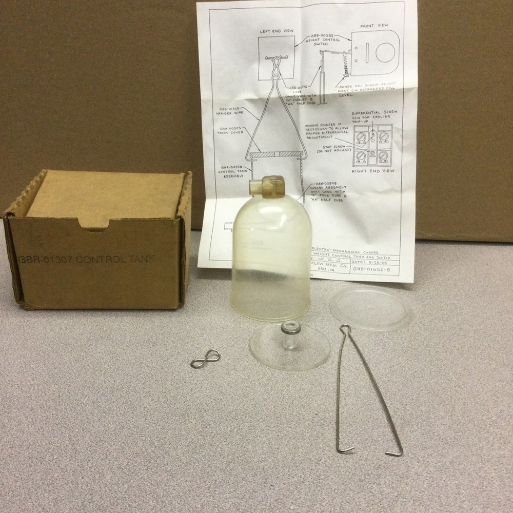 Kold Draft Ice Machine GBB-01602-B Weight control tank