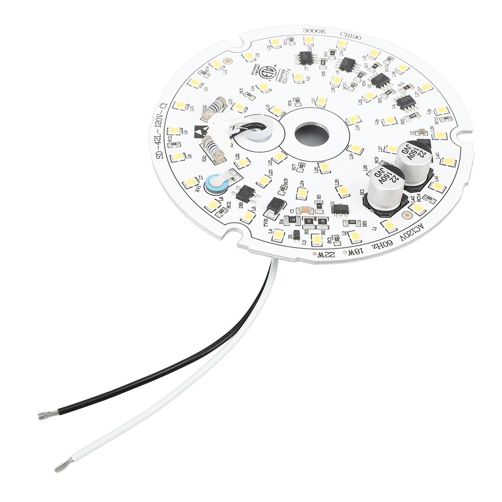 3.93inch LED Ceiling Fan Light Replacement Panel Dimmable 18W 4000K Natural
