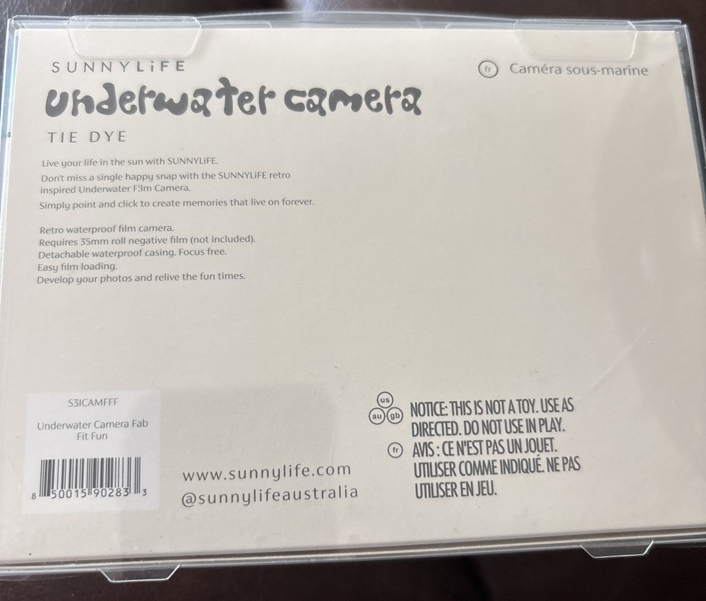 Sunny Life Underwater Camera- New in Box