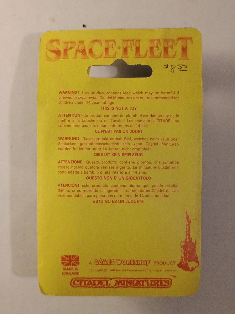 Space Fleet #7780 TYRANT BATTLESHIP New, Sealed