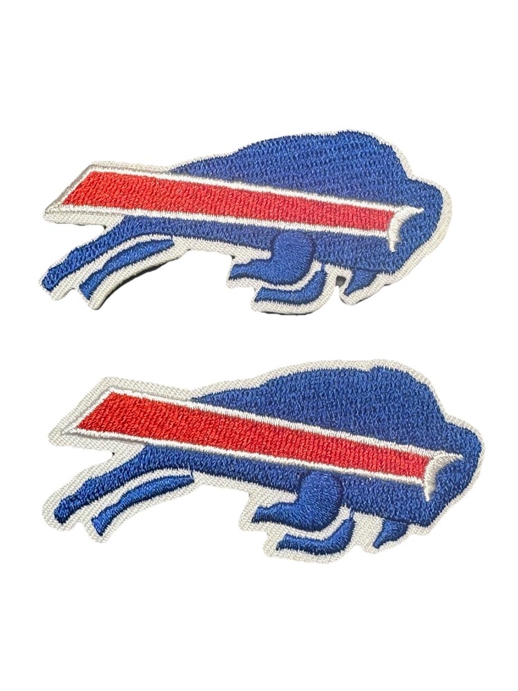 Bills Lot Of 2 Embroidered Iron On Patch