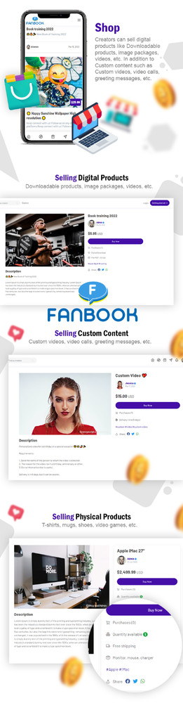 Start your own support creators social platform with our ready-to-go solution.