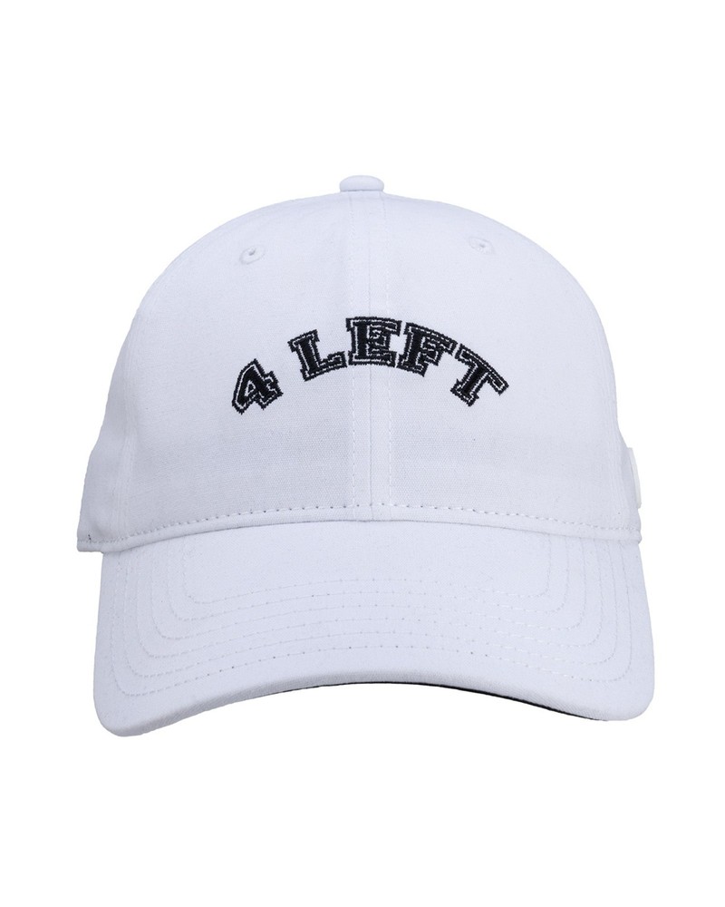 CMC Design 4 LEFT Men's Golf Hat Cap NEW White Adjustable