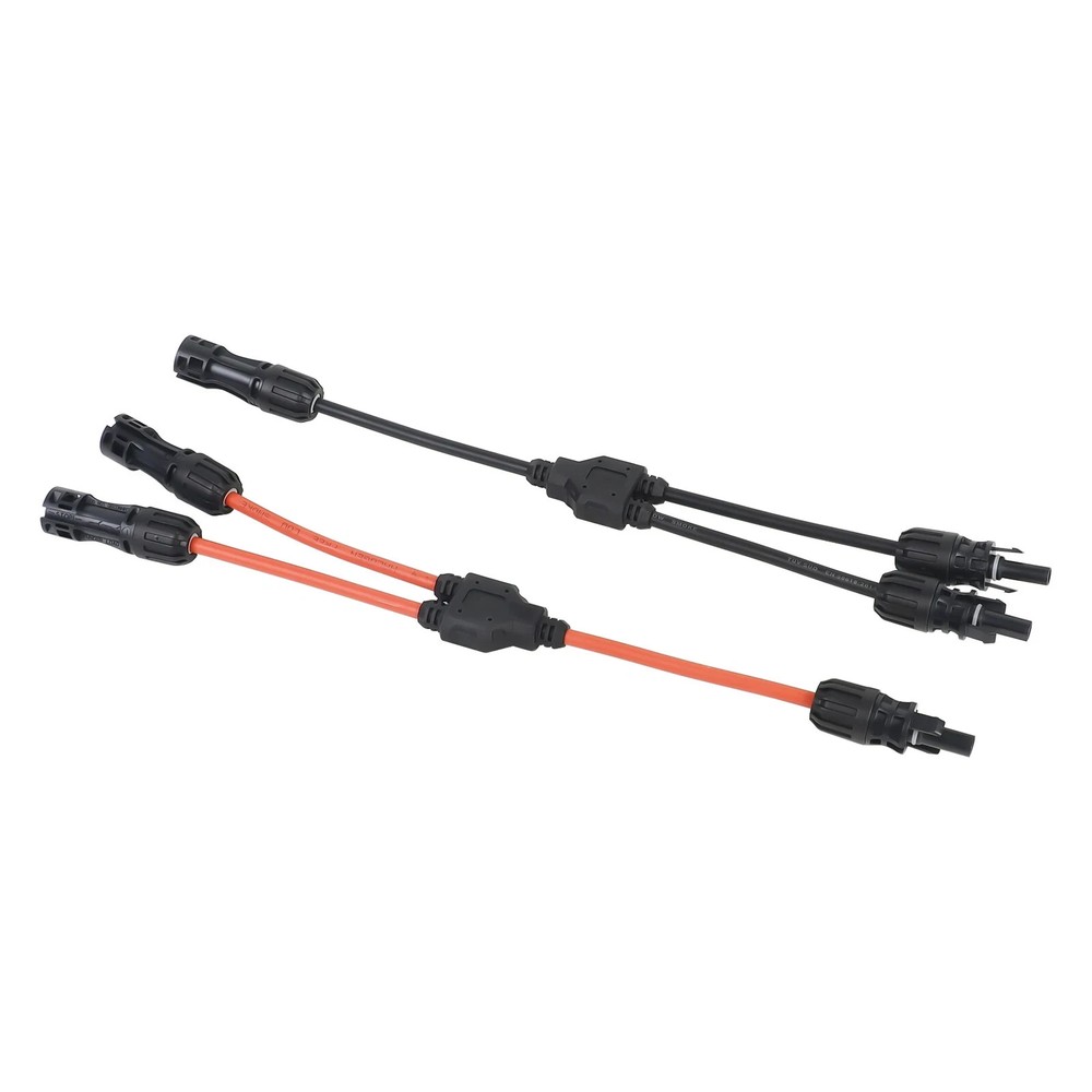 Solar Panel Y Branch Cable Connection Waterproof Adapter Connector Extension USA