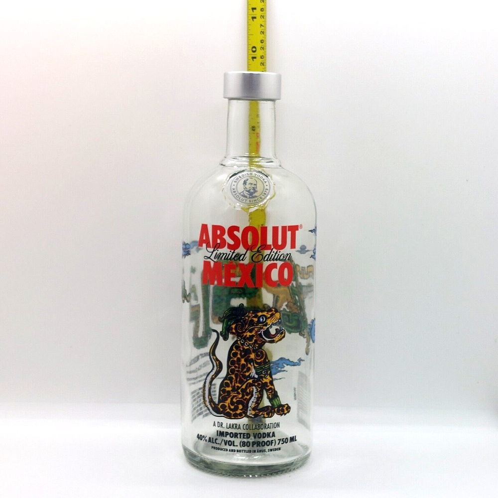 Absolut Mexico Limited Edition 750 ml Empty Vodka Bottle