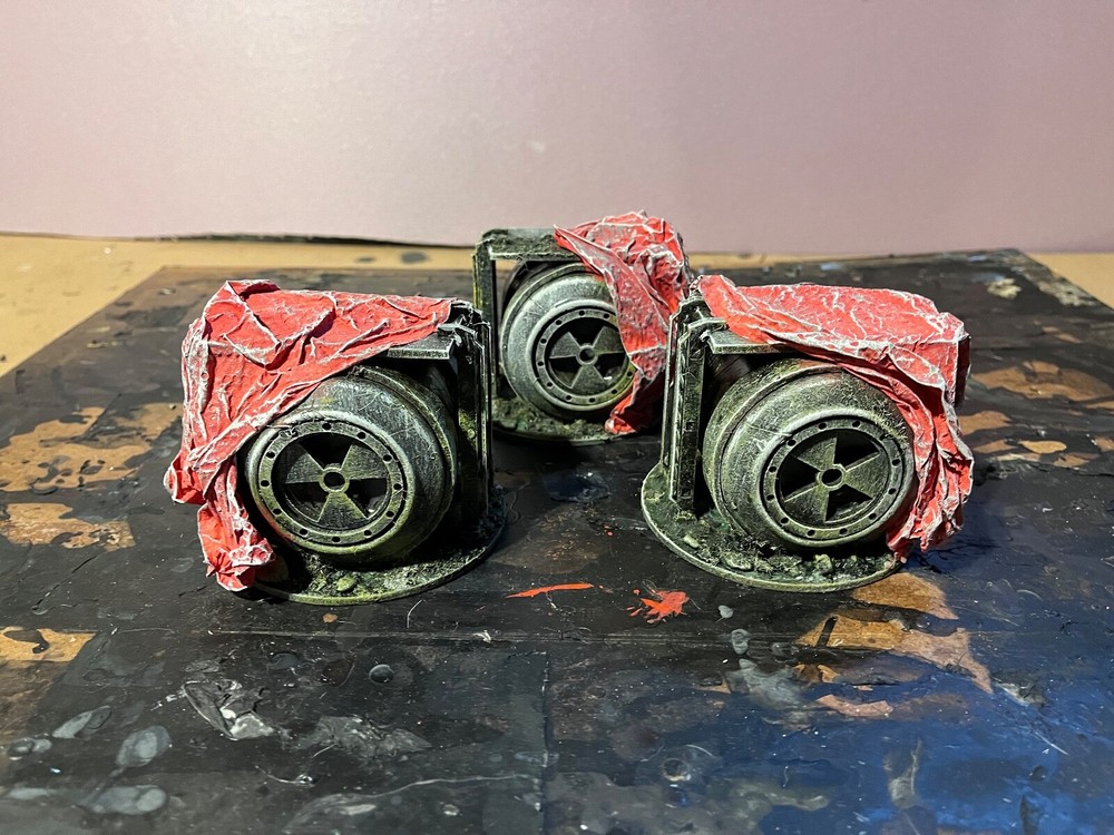 Sci-Fi Terrain pieces 29 – Tabletop Gaming scratch built.