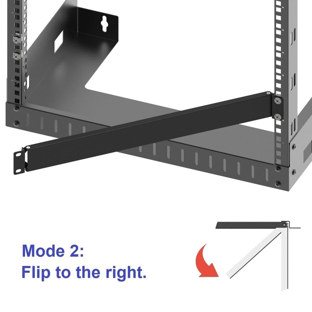 1U Hinged Blank Panel -Metal Rack Mount Filler Panel -Blank Rack Mount Panel ...