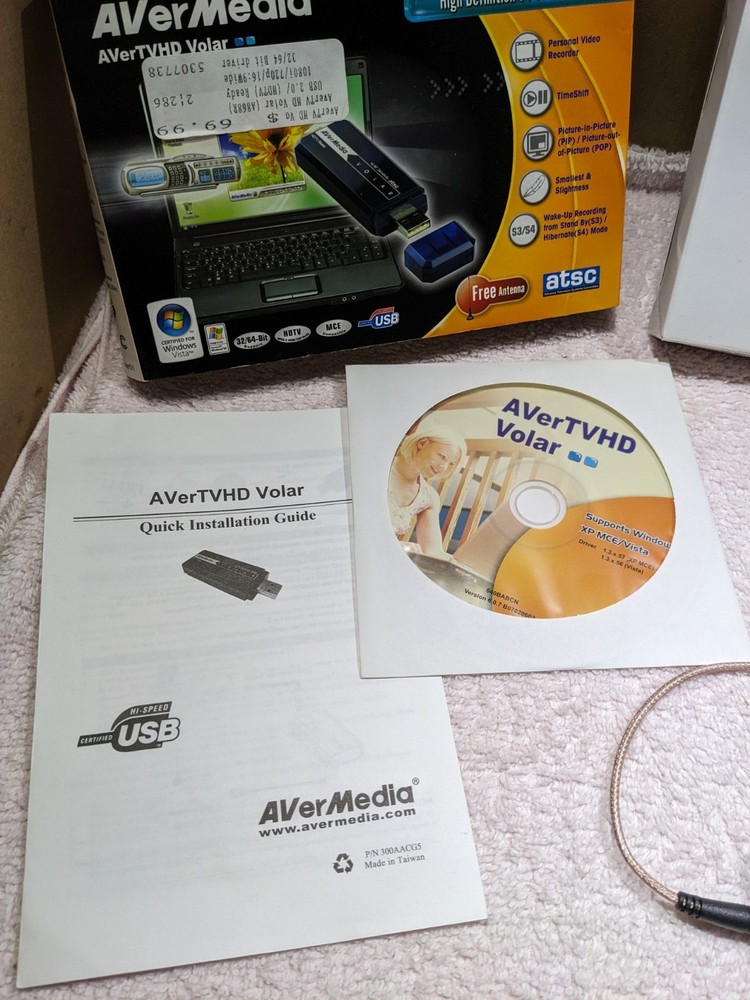 AVerMedia AVerTVHD Volar Box Kit