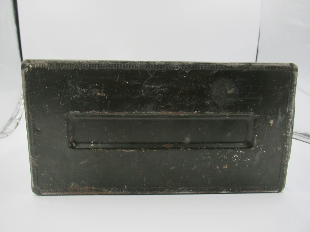 Military Ammo Box 50 Cal EMPTY contents.