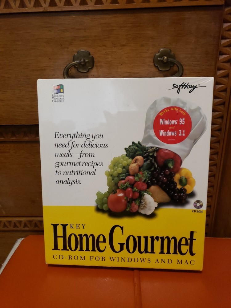 Key Home Gourmet CD-ROM for Windows and Mac