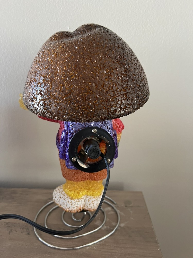 Dora The Explorer EVA Popcorn Lamp Night Light Melted Plastic 10” Working
