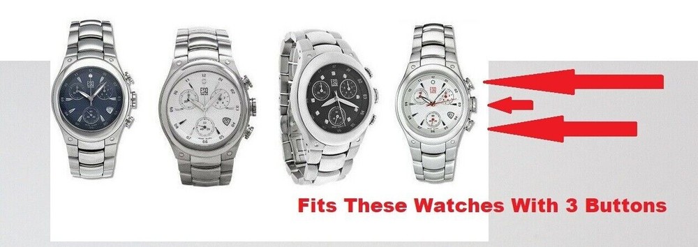 ESQ Centurion E5262 Chronograph Watch Sizing 1/2 Link