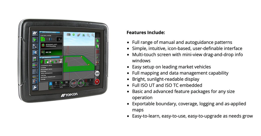 Topcon x25 8.4” console Aga4397 display