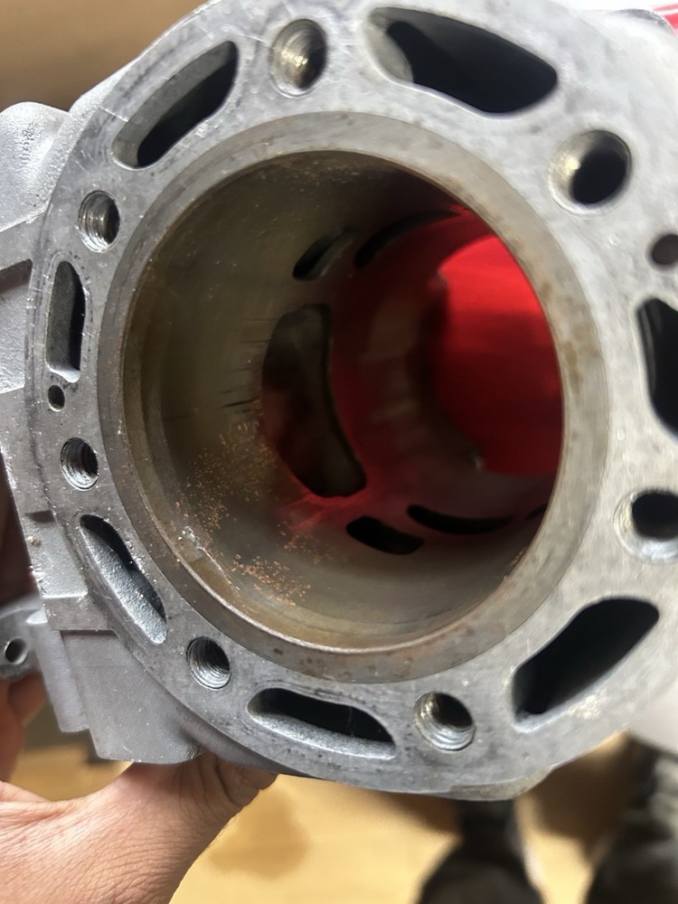 1996 kawasaki kx250 cylinder