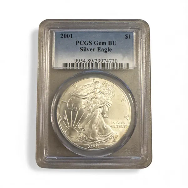 2001 $1 Silver Eagle Genuine (89 - Brilliant Uncirculated)