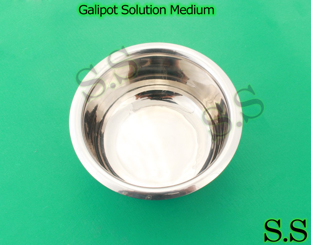 Galipot Solution Bowl Medium 3.5''X 1/2'' Dental Instruments