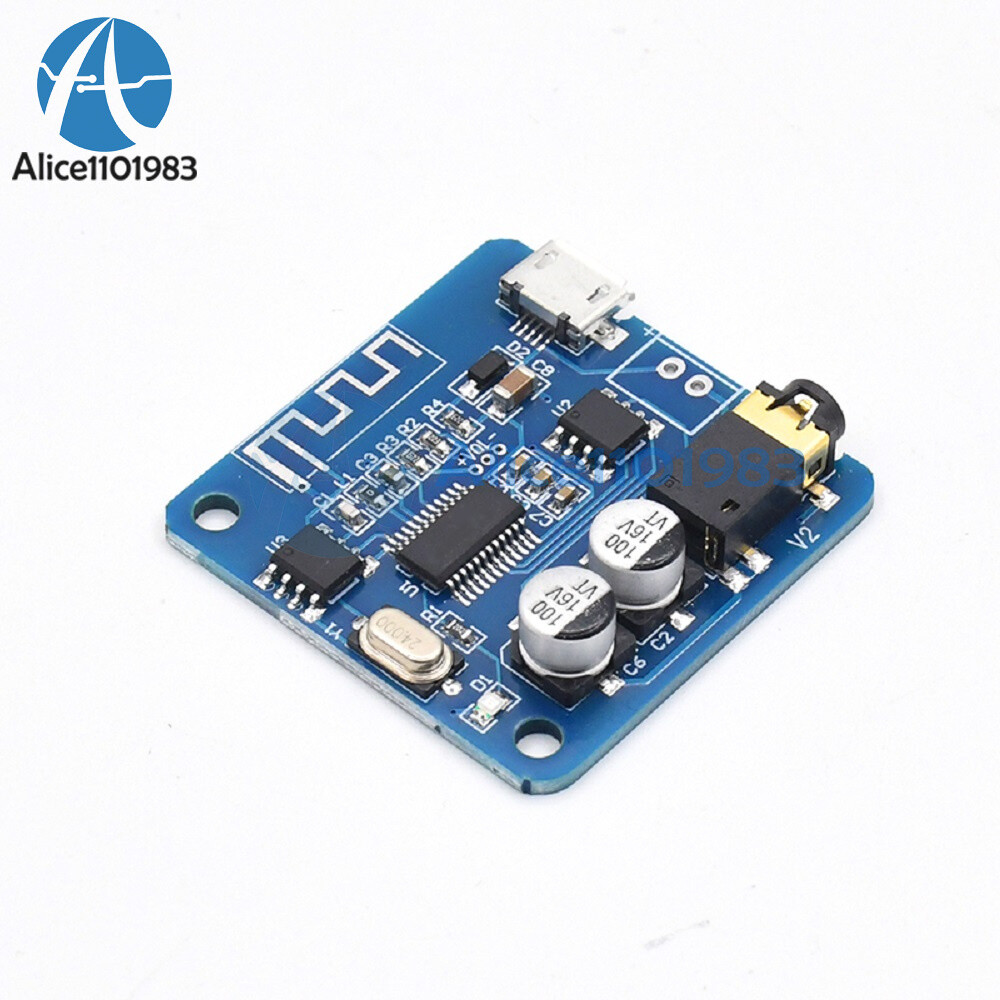 XH-A252 MP3 Bluetooth V5.0 Decoder Amplifier Module Board AUX Audio Amp Receiver