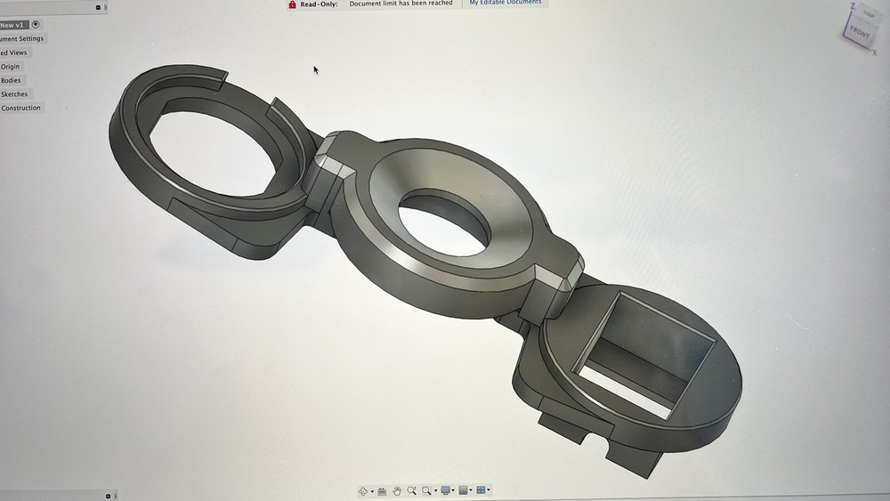 VFR800 Gear Indicator/Charging Bracket