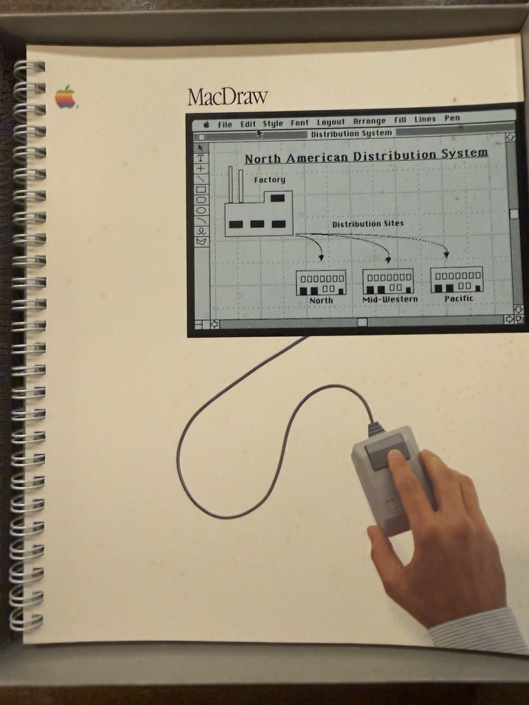 Vintage Software Macintosh MacDraw 1984